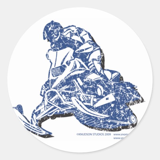 Sticker Rond SLEDDER-1-dit (Devant)