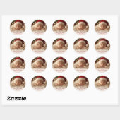 Sticker Rond Sleep à Heavenly Peace (Feuille)