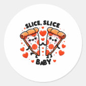 Sticker Rond Slice Slice By Valentine  (Devant)