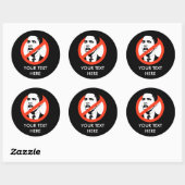 Sticker Rond SLOGANS OBAMA customisés (Feuille)