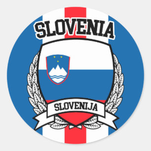 Sticker Rond Slovénie