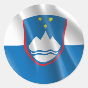 STICKER ROND SLOVENIE