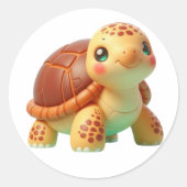 Sticker Rond Slow but Growing (Devant)