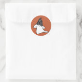Sticker Rond Sly DAFFY DUCK™ (Sac)