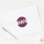 Sticker Rond SMART 2024 Rouge et Bleu (Enveloppe)