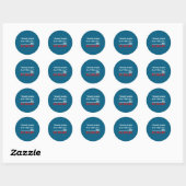 Sticker Rond Smart Don' Like (Feuille)