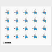 Sticker Rond Smitten Kitten (Feuille)