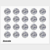 Sticker Rond Smolder (Feuille)