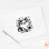 Sticker Rond SMUG4Lyfe - C'est un mode de vie ! (Enveloppe)