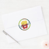Sticker Rond Snacks - CA (Enveloppe)