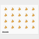 Sticker Rond Snake with Cup (Feuille)