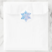 Sticker Rond Snow Flake (Sac)