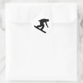 Sticker Rond Snowboard (Sac)