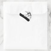 Sticker Rond Snowboard 3 (Sac)