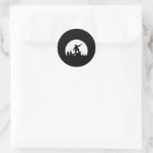 Sticker Rond Snowboard Style Libre Snowboard Snowboard Extr (Sac)