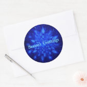 Sticker Rond Snowburst (Enveloppe)