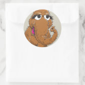 Sticker Rond Snuffy Vintage (Sac)