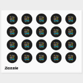 Sticker Rond So Long Kindergarten Hello Summer (Feuille)