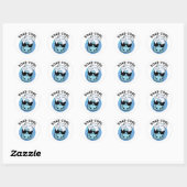 Sticker Rond Soap Cool Funny Soap Pun (Feuille)