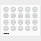 Sticker Rond Soap lavande artisanal Pastel Blue Snake Motif (Feuille)
