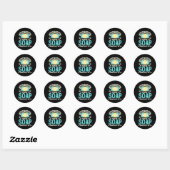 Sticker Rond Soap Making Lovers Je Me Demande Si Soap Maker (Feuille)