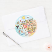 Sticker Rond SoCal (Enveloppe)