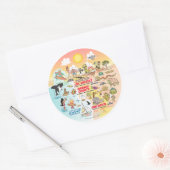 Sticker Rond SoCal (Enveloppe)