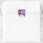 Sticker Rond Soccer Cuba (Sac)