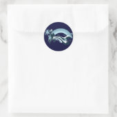 Sticker Rond soccer summersetz. (Sac)
