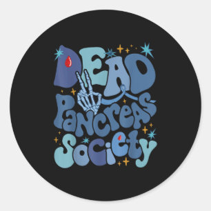 Sticker Rond Société des ancêtres morts Type 1 Sensibilisation