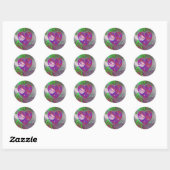 Sticker Rond Soeur (Feuille)