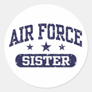 Sticker Rond Soeur de la Force aérienne