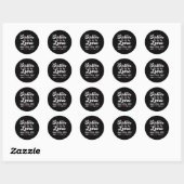 Sticker Rond Soeurs En Voyage De Soeur Perdue 2023 (Feuille)