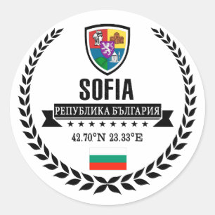 Sticker Rond Sofia