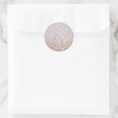 Sticker Rond Soft Pastel Bokeh Sparkles (Sac)