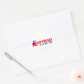 Sticker Rond Softball...Girl Thang (Enveloppe)