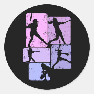 Sticker Rond Softll Girl Kids Women Girls 