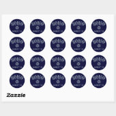 Sticker Rond SoHo (Feuille)