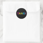 STICKER ROND SOIE! (Sac)