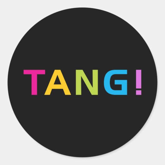 STICKER ROND SOIE! (Devant)