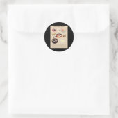 Sticker Rond Soins Magiques Nourriture Du Studio Ghibli Films S (Sac)