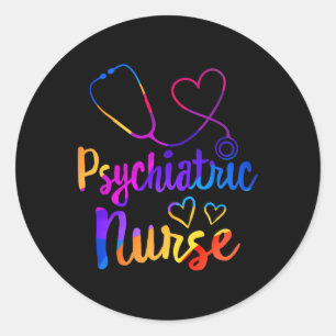 Sticker Rond Soins Psychiatriques Semaine Des Soins Infirmiers 