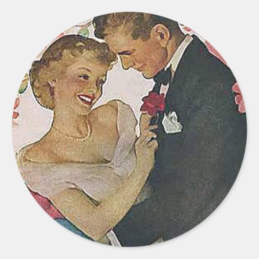 Sticker Rond Sois à moi (Devant)