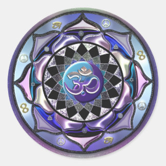 Sticker Rond Sois Cool ! Être le changement