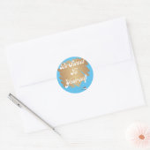 Sticker Rond Sois Douce Pour Toi-Même (Enveloppe)