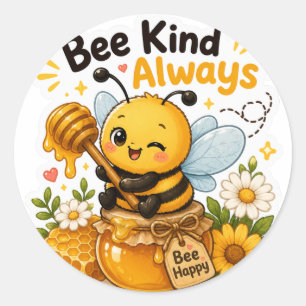 STICKER ROND SOIS GENTIL TOUJOURS