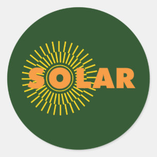 Sticker Rond Solaire