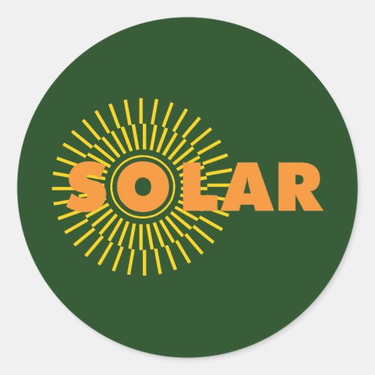 Sticker Rond Solaire (Devant)