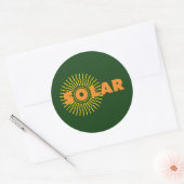 Sticker Rond Solaire (Enveloppe)