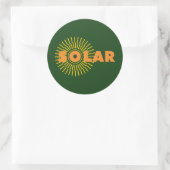 Sticker Rond Solaire (Sac)